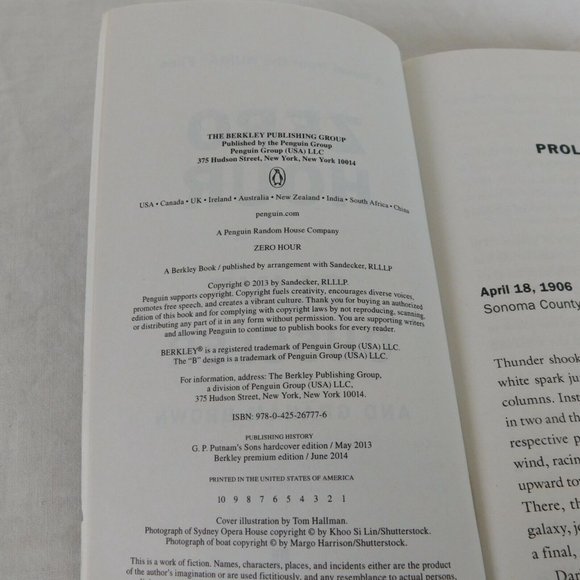 Lot 4 Clive Cussler NUMA Files PB Blue Gold Rising Sea Pharoahs Secret Zero Hour - Picture 9 of 11